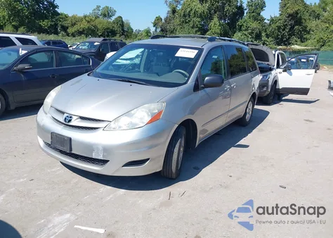 2008 Toyota Sienna Le из США, поврежденный, VIN 5TDZK23C68S220979